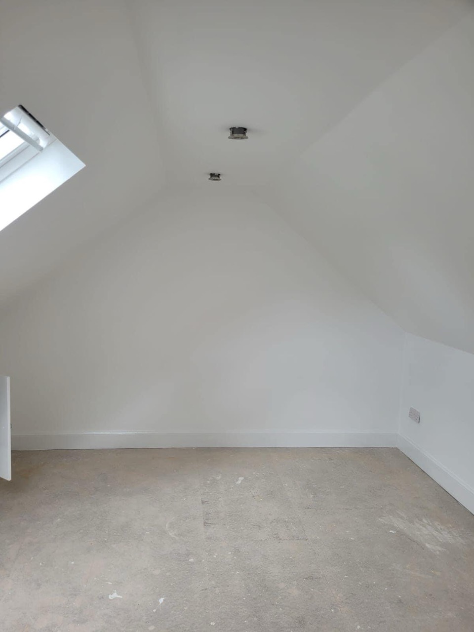 Attic conversion project Edinburgh, attic joinery