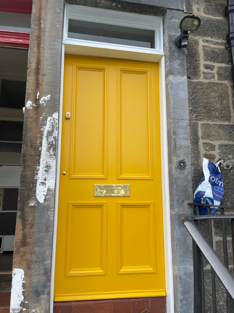 bespoke front door joinery edinburgh