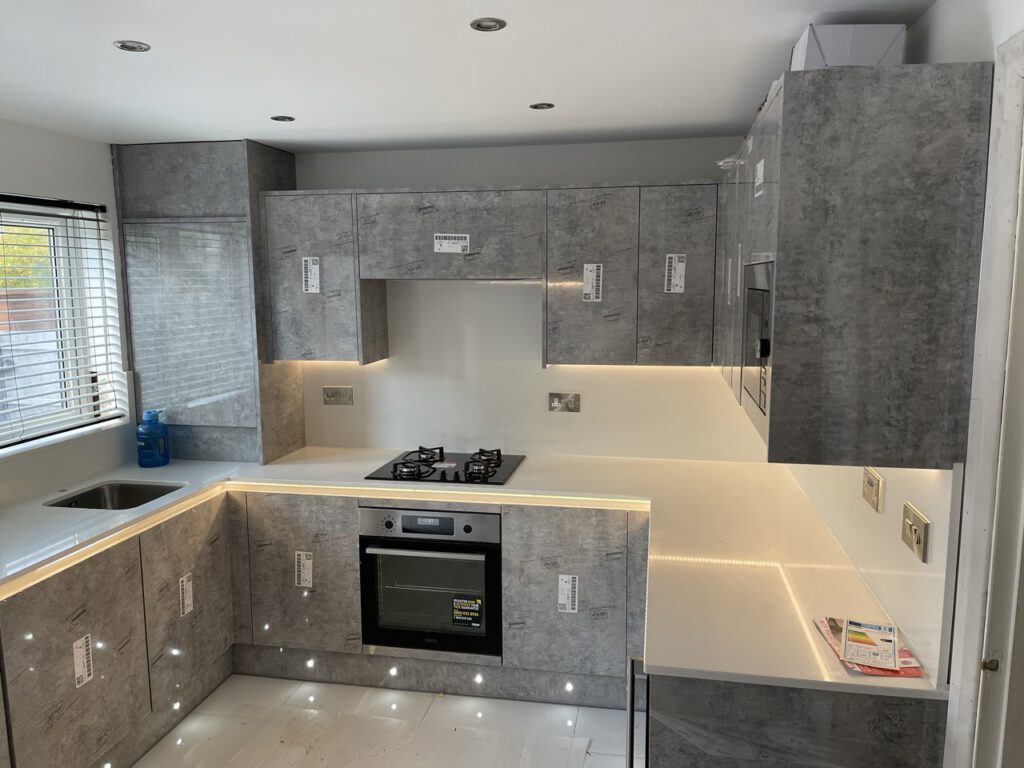 Kitchen fitting and installation Edinburgh with custom kitchen joinery